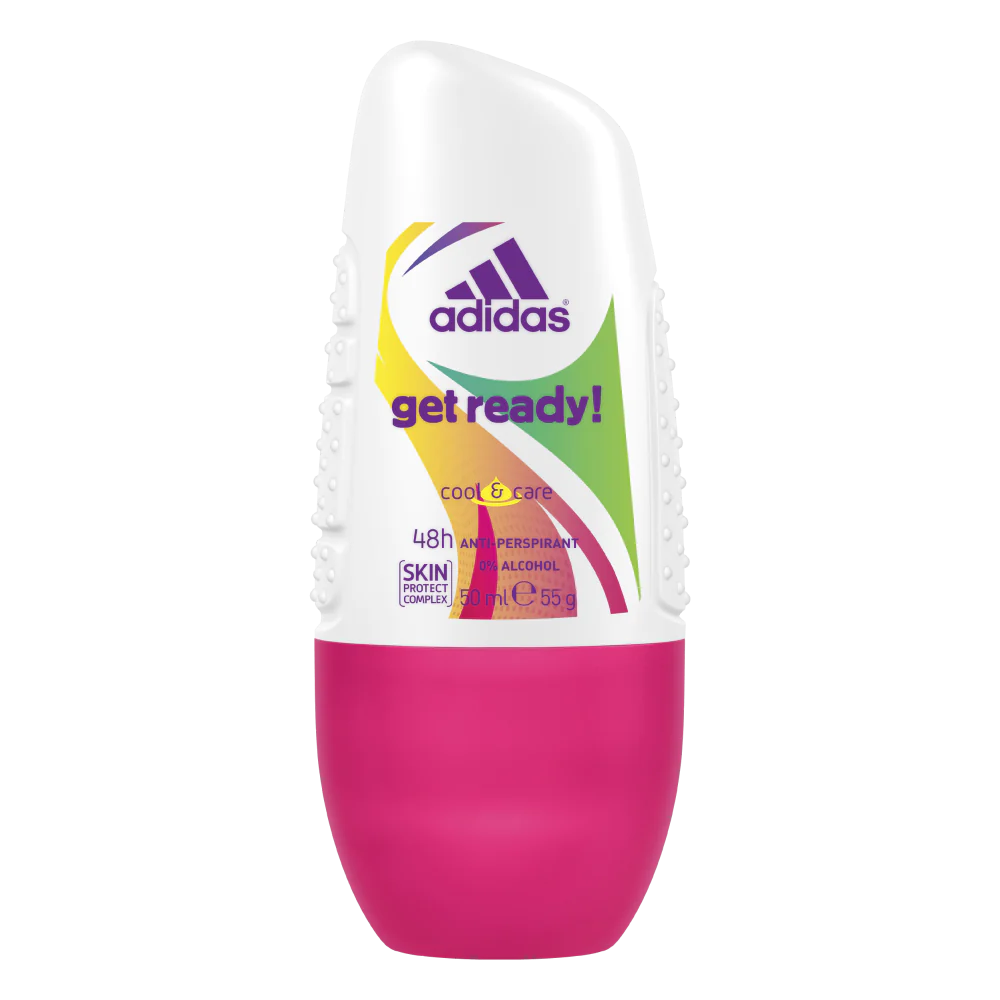 ADIDAS ROLL ON GET READY COOL AND CARE 50 ML