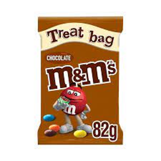 M & M CHOCOLATE TREAT BAG 82 GM