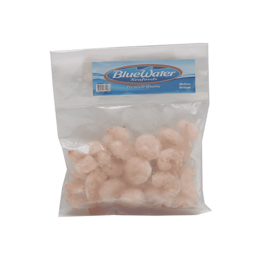 BLUE WATER SEAFOOD SHRIMPS MEDIUM 500GM