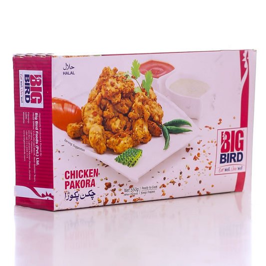 BIG BIRD CHICKEN PAKORA 550GM