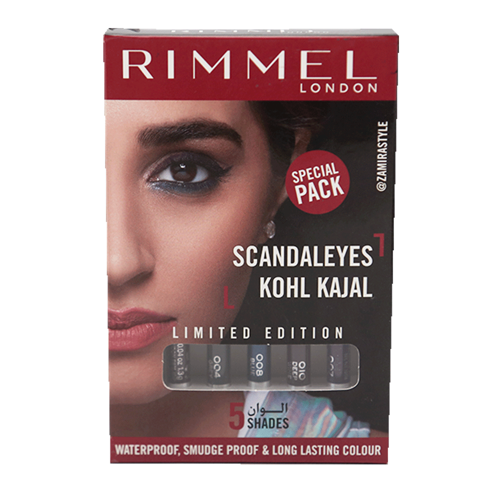 RIMMEL SCANDALEYES KOHL KAJAL 5 SHADES