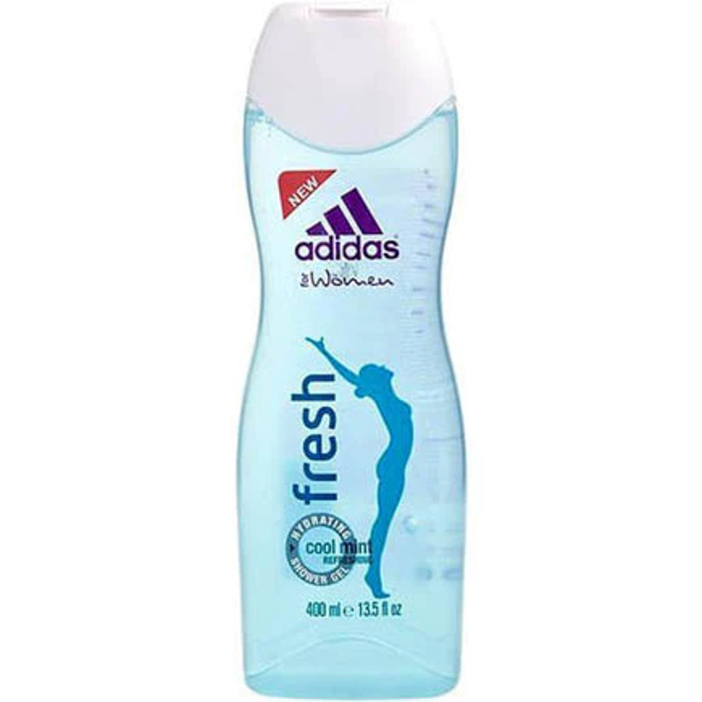 ADIDAS SHOWER GEL FRESH COOL MINT FOR WOMEN 400 ML