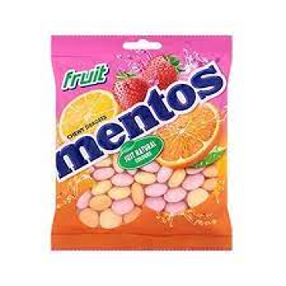 MENTOS CANDY BAG FRUIT 135 GM