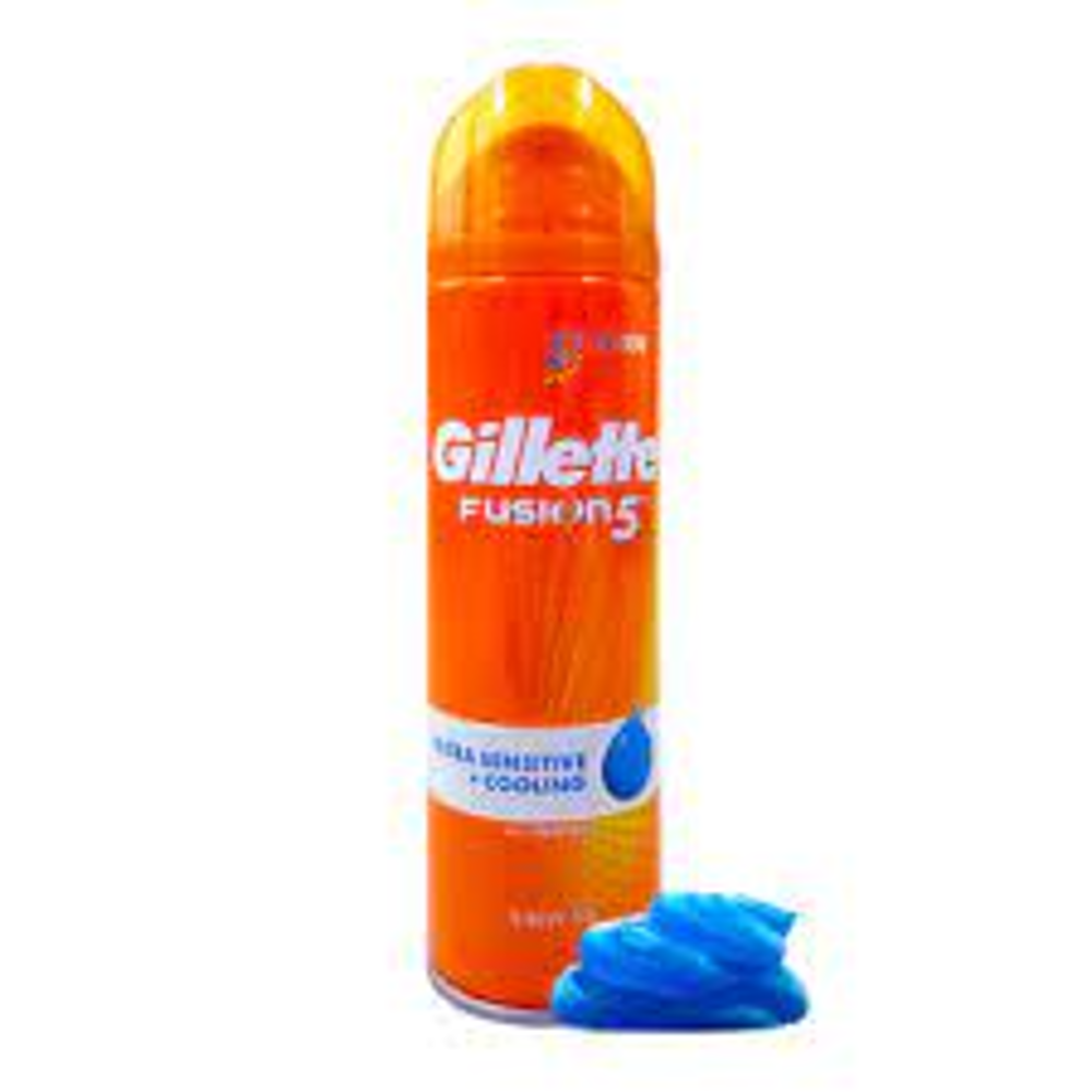 GILLETTE SHAVING GEL ULTRA SENSITIVE PLUS COOLING 200 ML