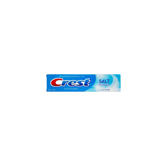 CREST TOOTH PASTE SALT POWER 125 ML