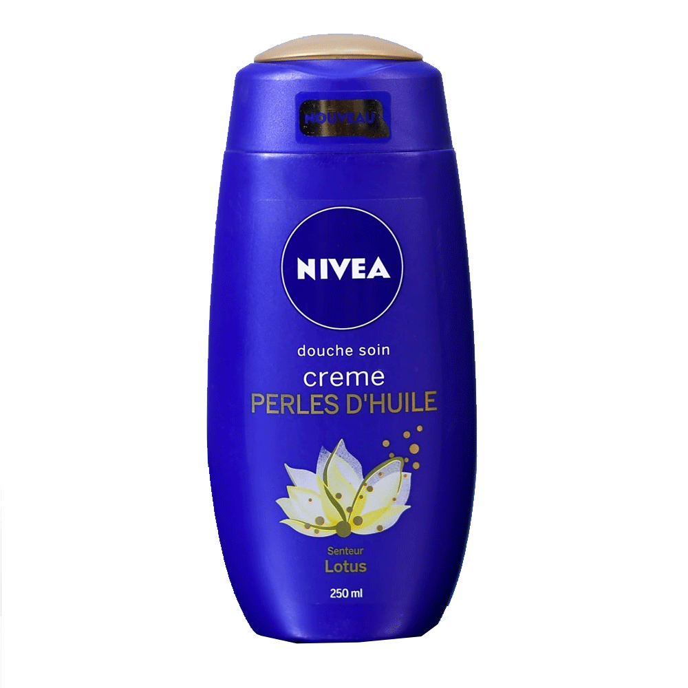 NIVEA SHOWER CREME PERLES DHUILE LOTUS 250 ML