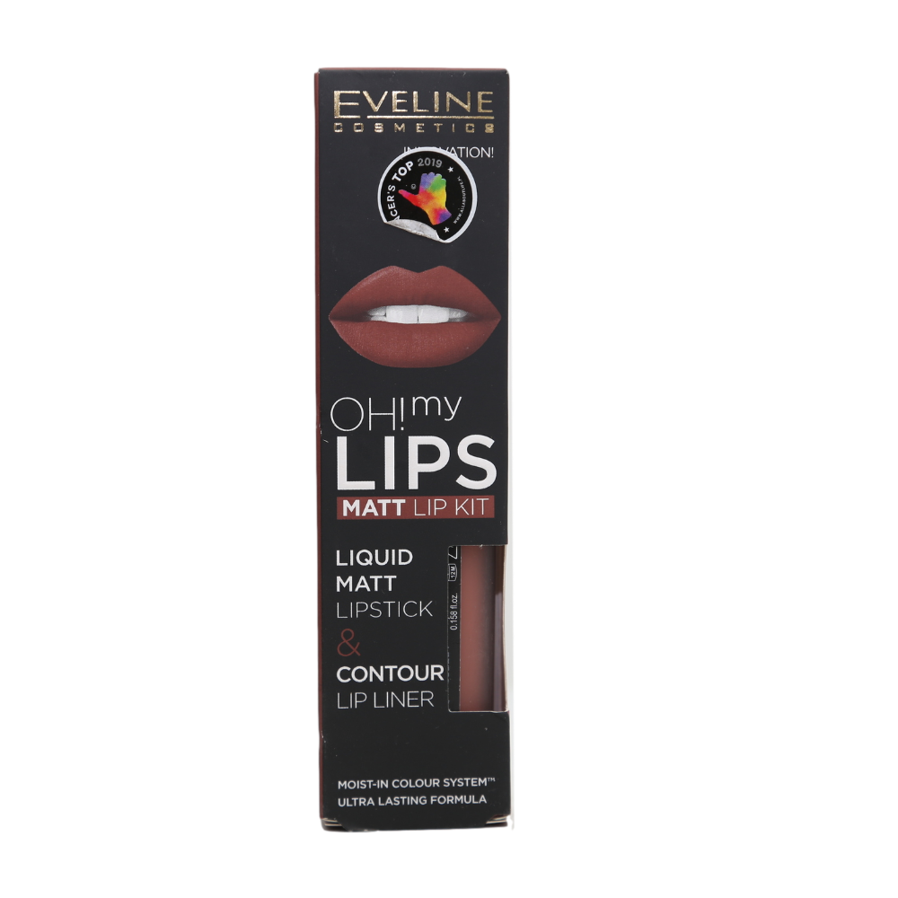 EVELINE OH! MY LIPS MILKY CHOCOLATE 02