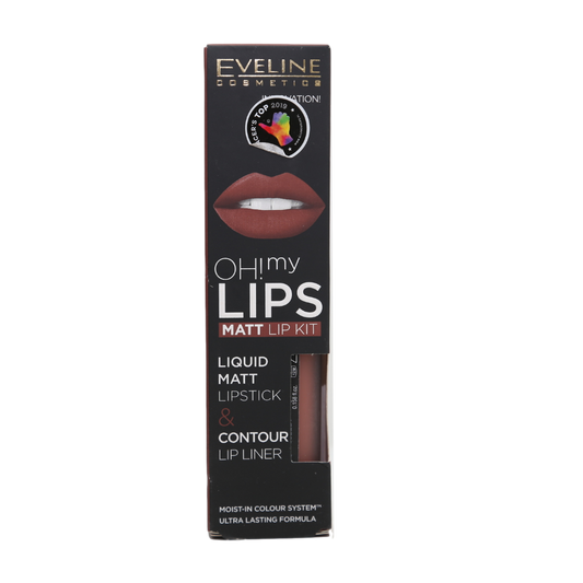 EVELINE OH! MY LIPS MILKY CHOCOLATE 02