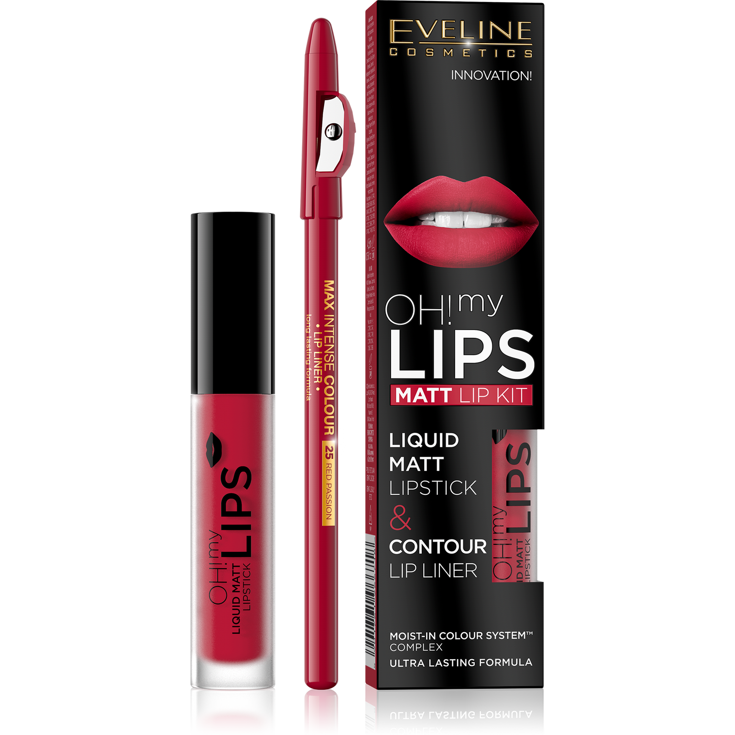 EVELINE OH! MY LIPS RED PASSION 05