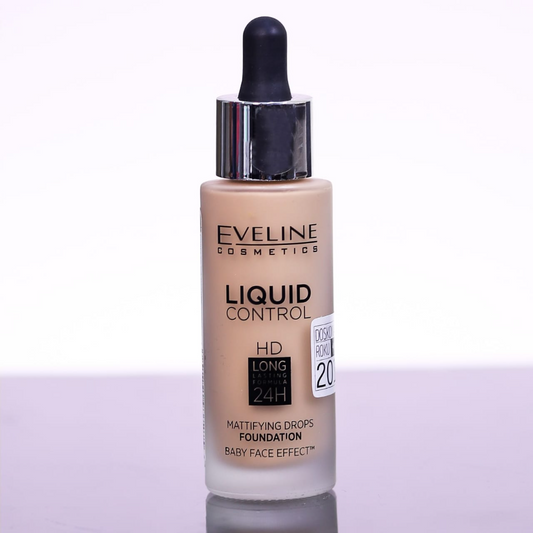 EVELINE LIQUID CONTROL MATTIFYING DROPS FOUNDATION 30