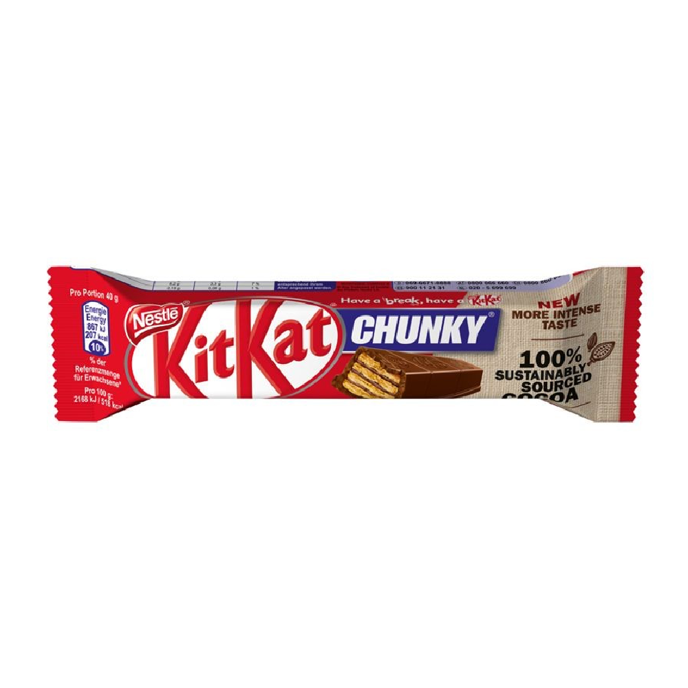 NESTLE KITKAT CHOCOLATE CHUNKY 40 GM