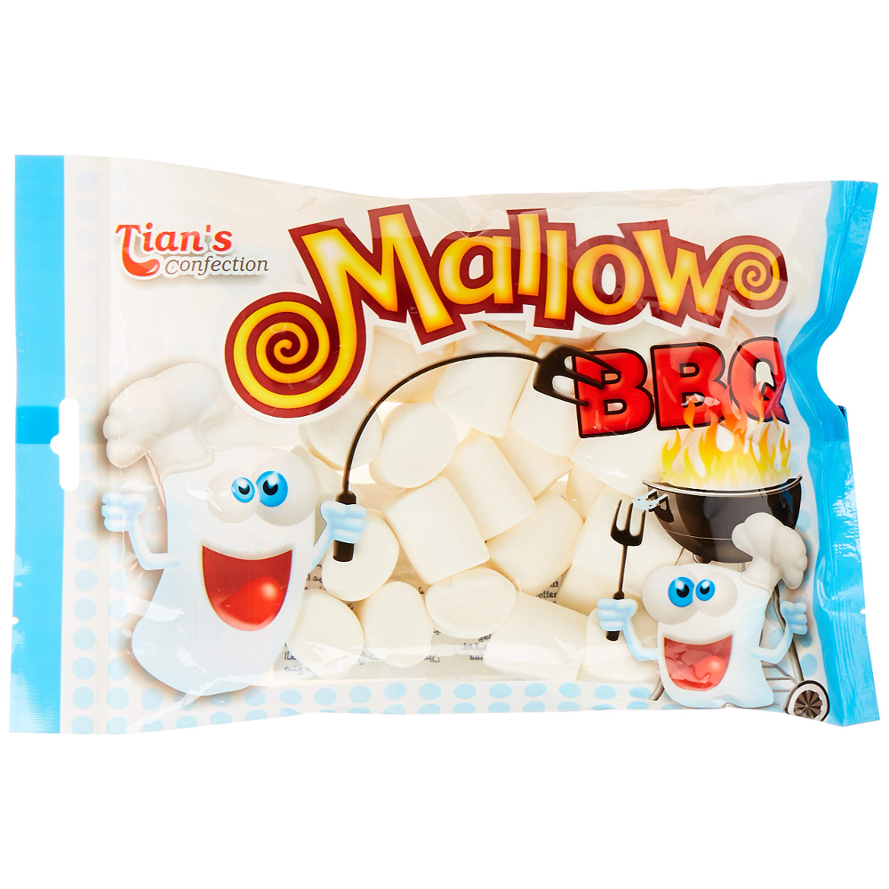 TIANS MARSHMALLOW BBQ 225 GM