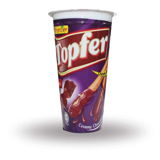 TOPFER CRUNCHY STICKS CHOCOLATE 33GM