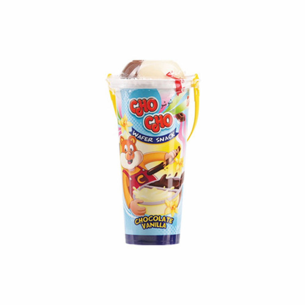 CHO CHO WAFER SNACK CUP COOKIES & CREAM 40 GM