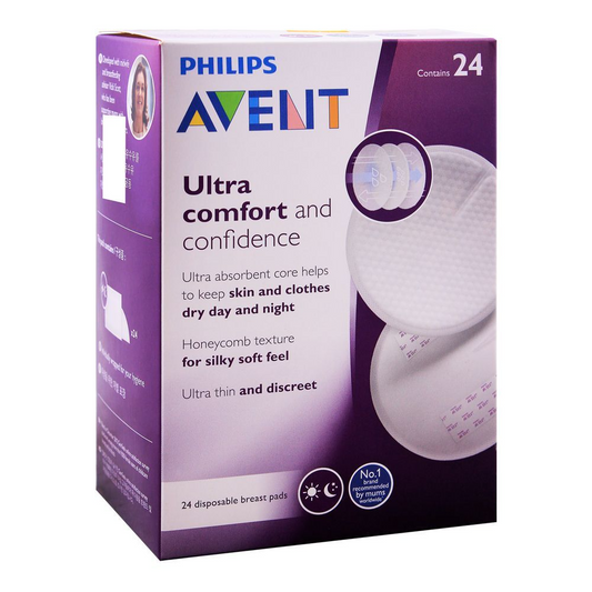 PHILIPS AVENT BREAST PADS ULTRA COMFORT 24PC SCF254/24