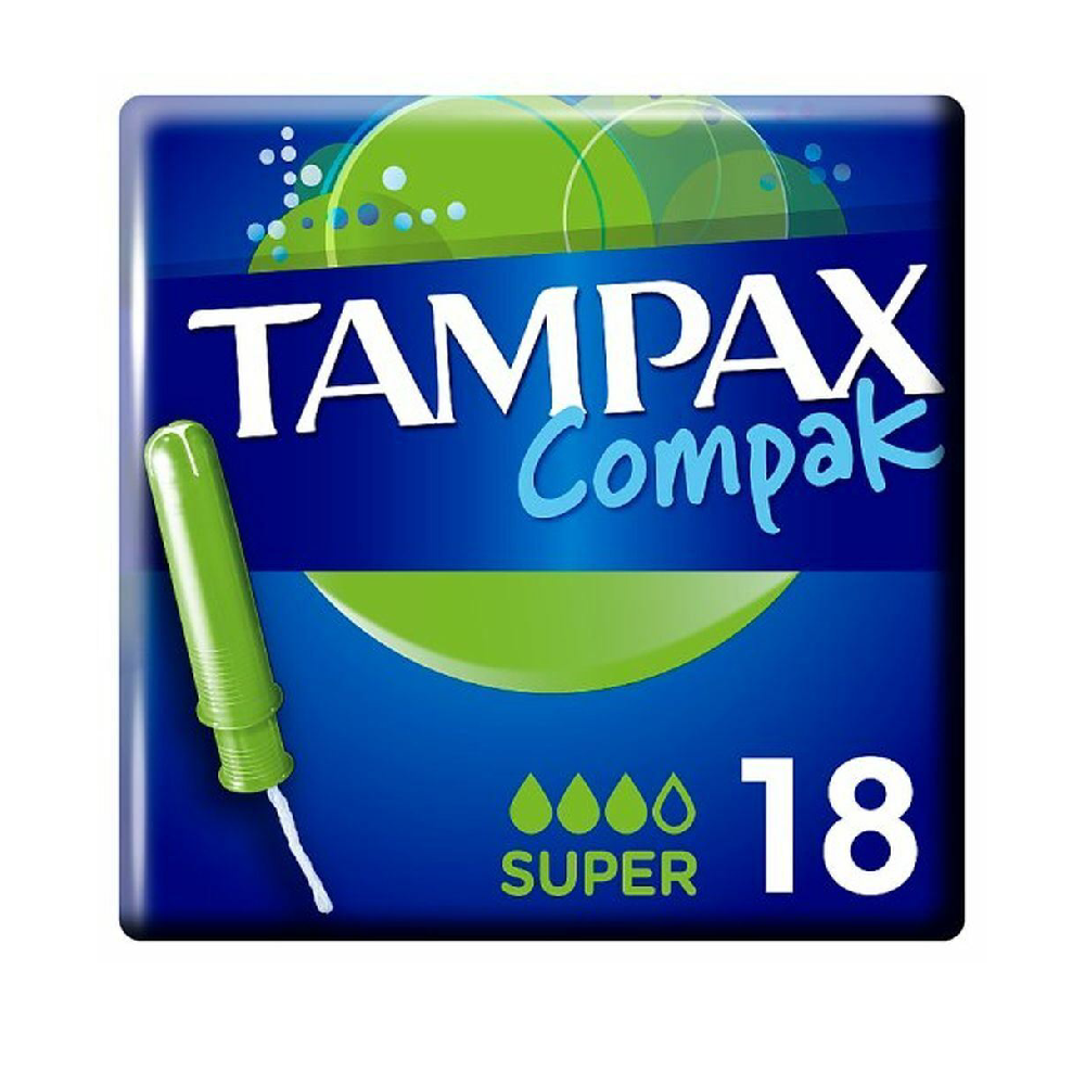 TAMPAX COMPAK PANTY LINER SUPER 18PC