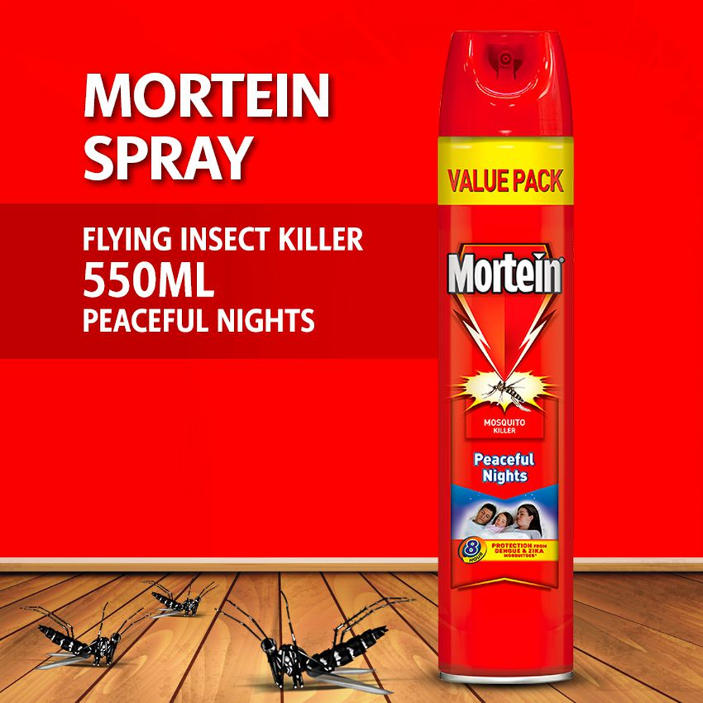 MORTEIN INSECT KILLER FOR ALL INSECTS SPRAY 550 ML