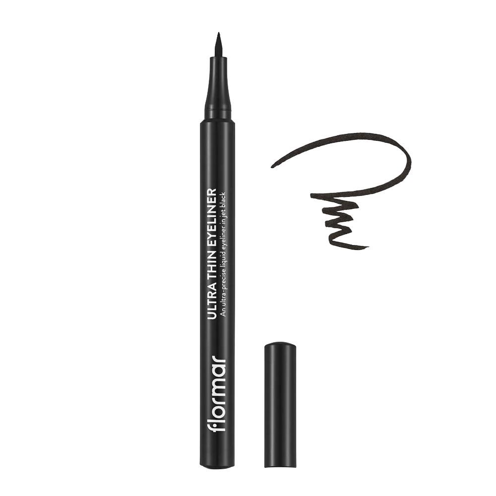 FLORMAR ULTRA THIN EYELINER LIQUID JET BLACK