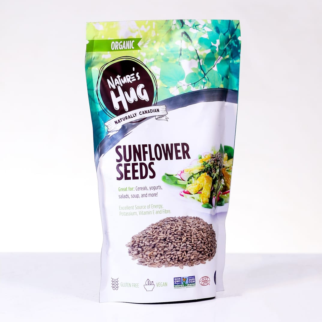 NATURE'S HUG SUNFLOWER SEEDS ORGANIC 250 GM