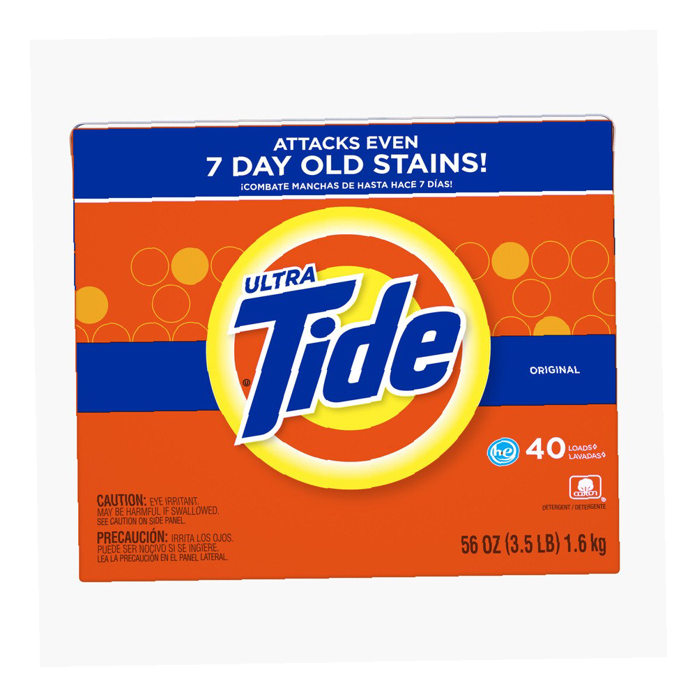 TIDE WASHING POWDER ORIGINAL 40 LOADS 1.6 KG