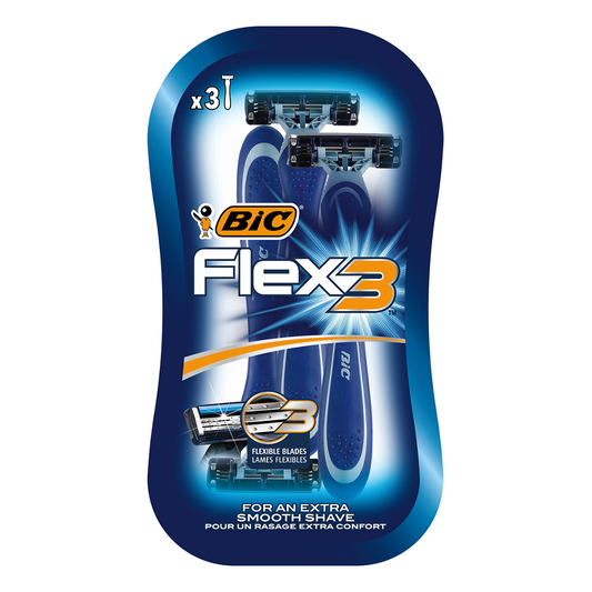 BIC FLEX 3 BLADE (3PCS) POUCH