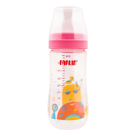 FARLIN BABY FEEDING BOTTLE SILKY NIPPLE 3+MONTHS AB-42016-G