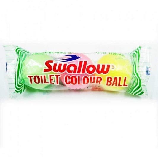 SWALLOW TOILET FRESHNER BALLS 3PC S-108