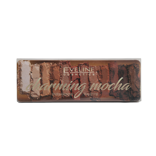 EVELINE CHARMING MOCHA EYESHADOW PALETTE 12 GM