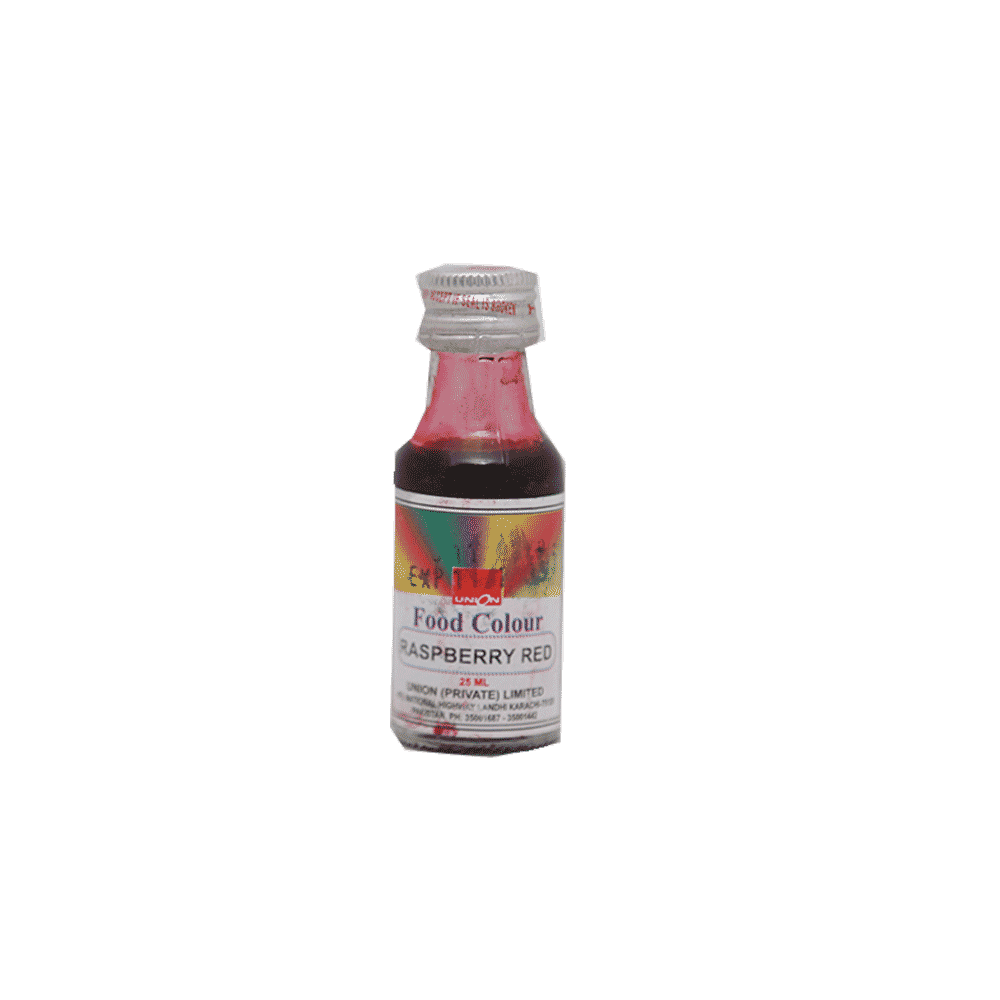 UNION FOOD COLOUR RASPBERRY RED 25ML