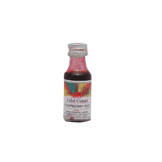 UNION FOOD COLOUR RASPBERRY RED 25ML