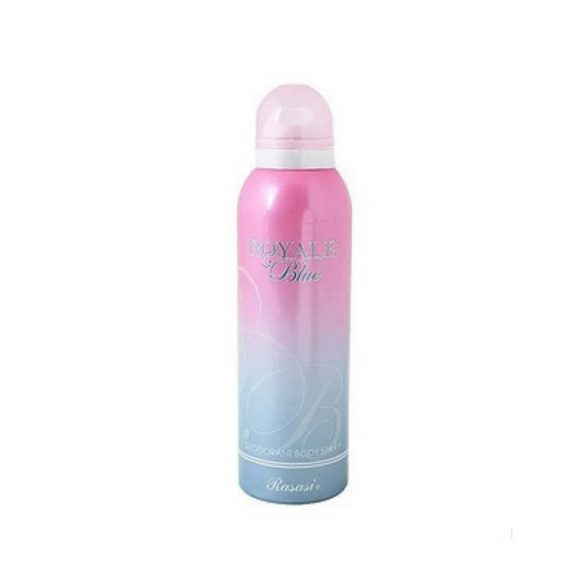 RASASI DEODORANT ROYALE BLUE PLUS PINK WOMEN 200 ML