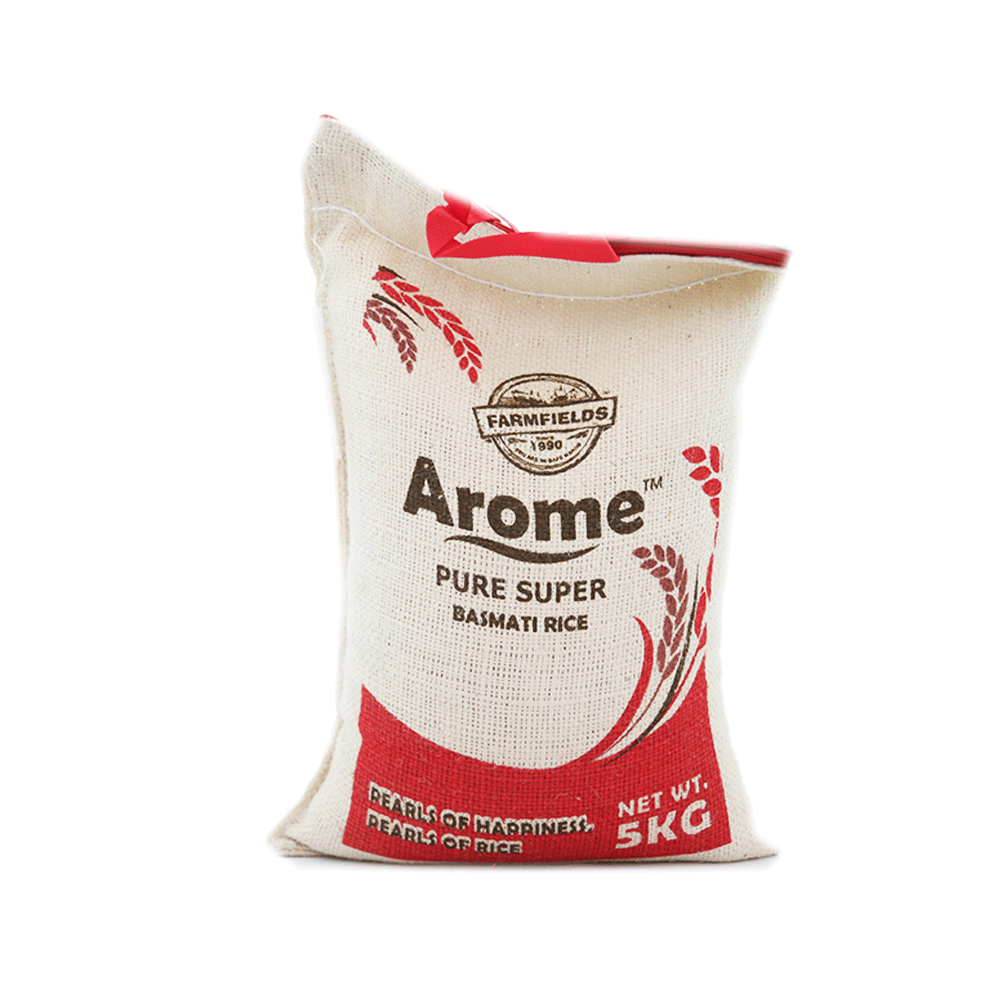 FarmFields AROME SUPER BASMATI RICE NATURAL 2X 5 KG - RED