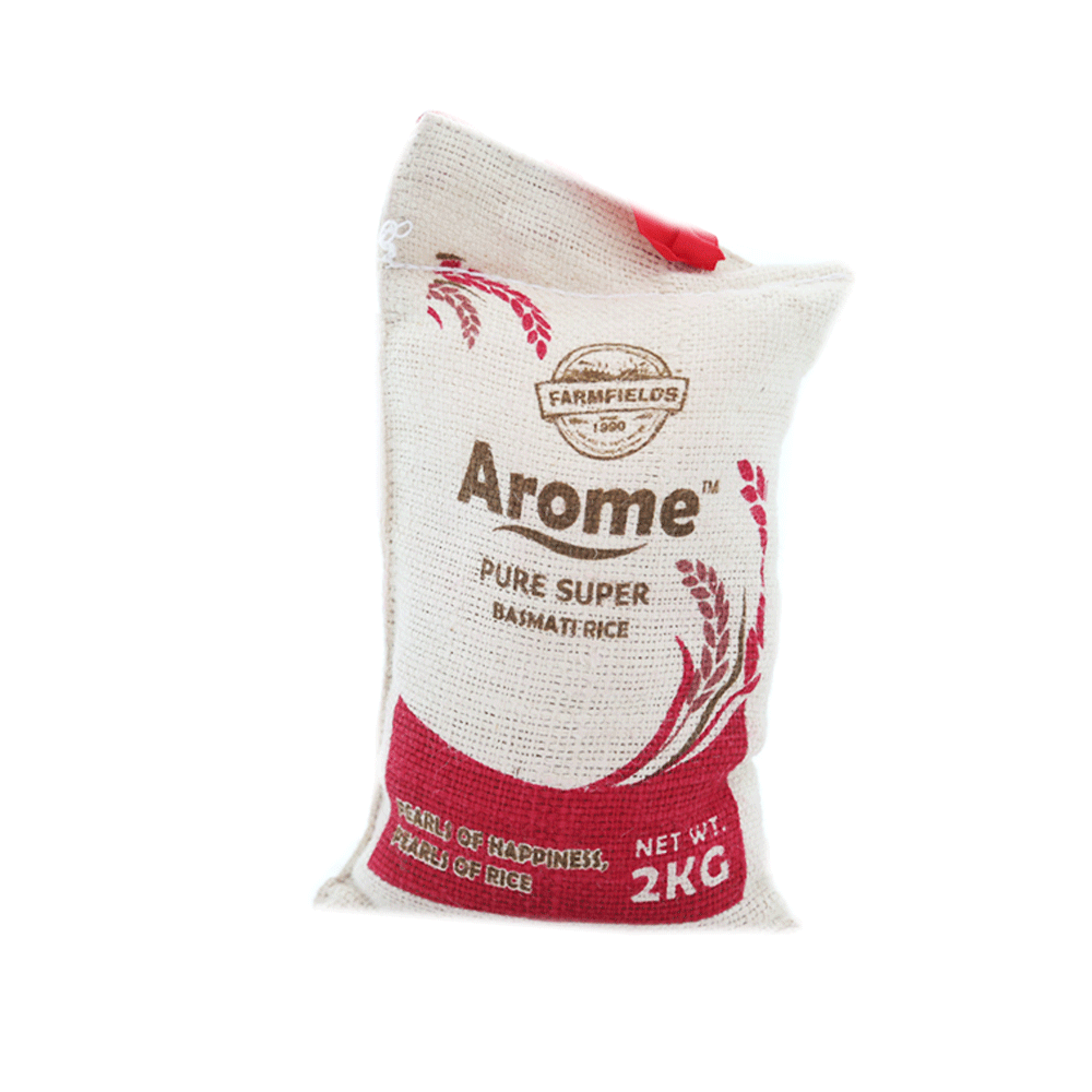 FarmFields AROME SUPER BASMATI RICE NATURAL 2X 2 KG - RED