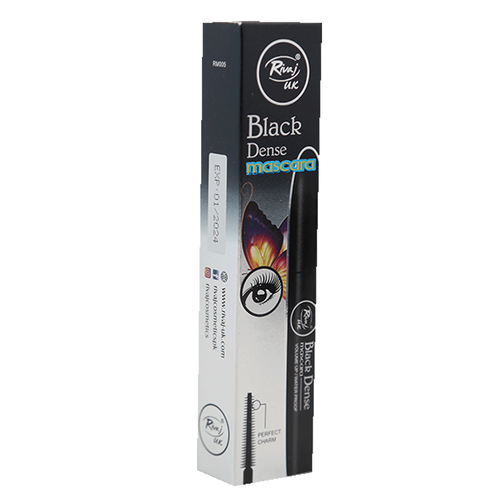 RIVAJ UK BLACK DENSE MASCARA