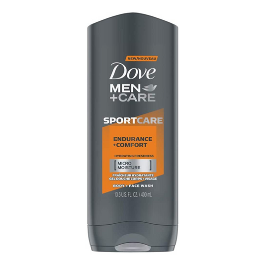 DOVE MEN CARE BODY & FACE WASH ENDURANCE COMFORT 400 ML