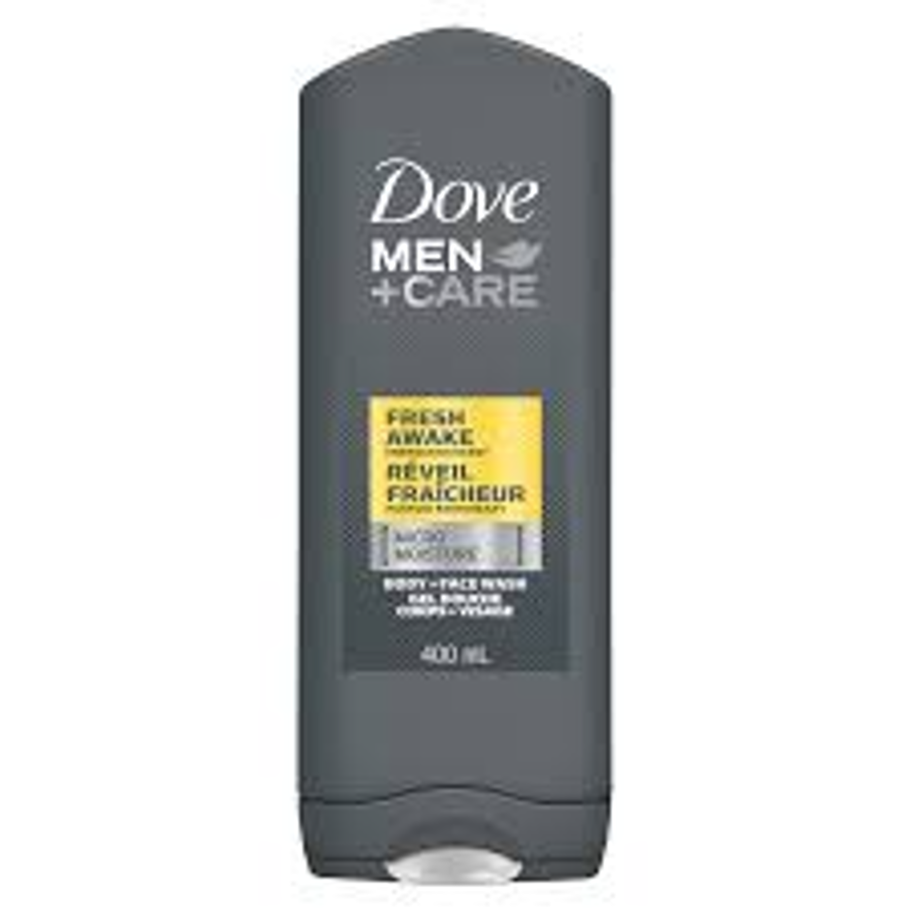 DOVE MEN CARE BODY AND FACE WASH ACTIVE FRESH 400 ML