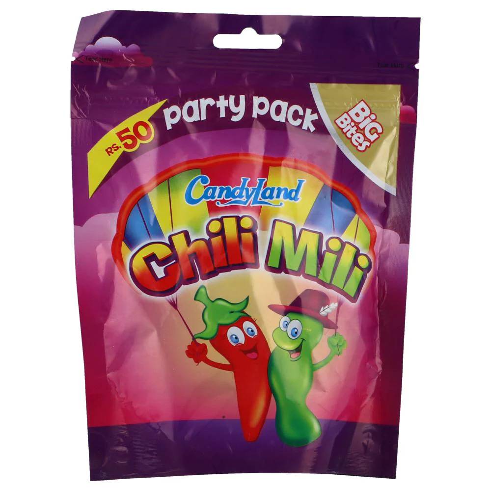 CANDYLAND CHILI MILI PARTY PACK 42 GM