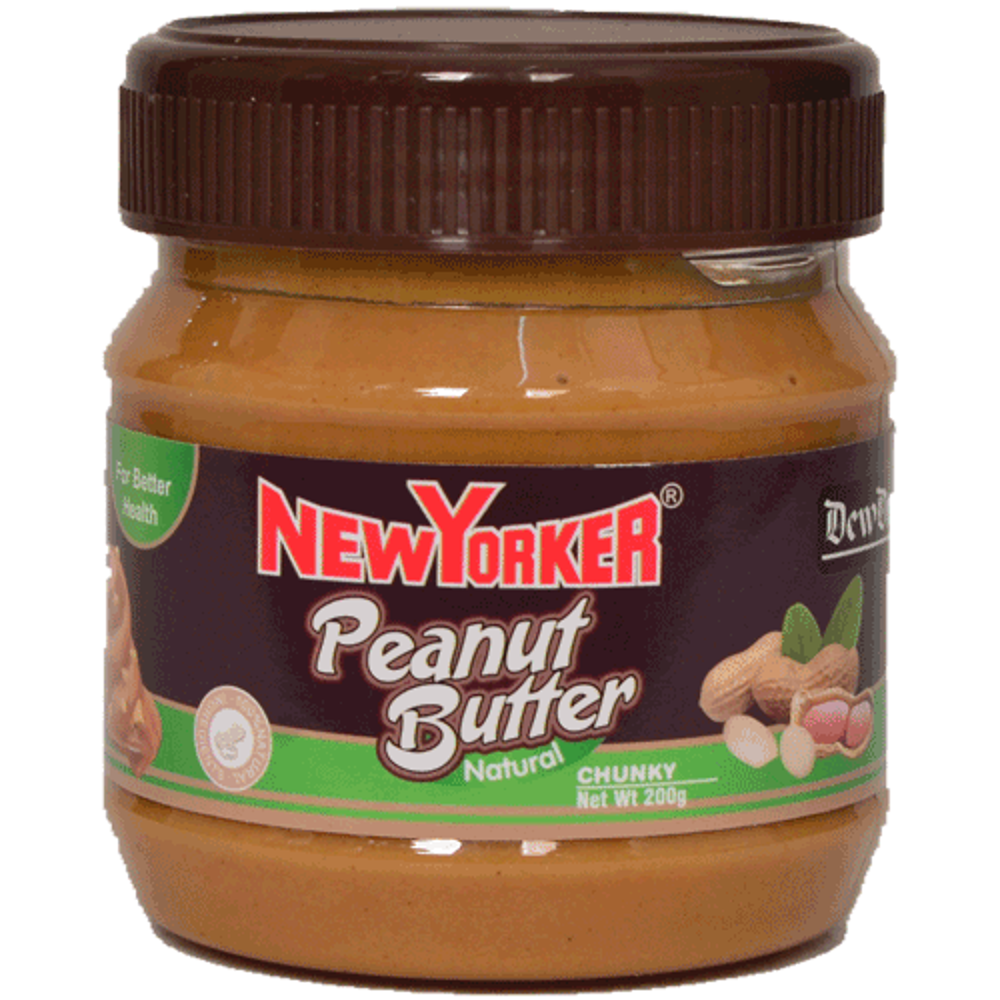 NEW YORKER PEANUT BUTTER CHUNKY 200 GM