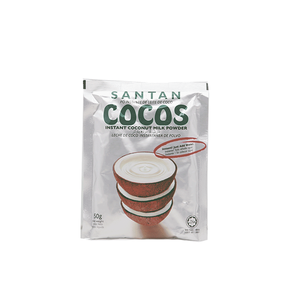 SANTAN COCOS COCONUT MILK POWDER INSTANT 50 GM