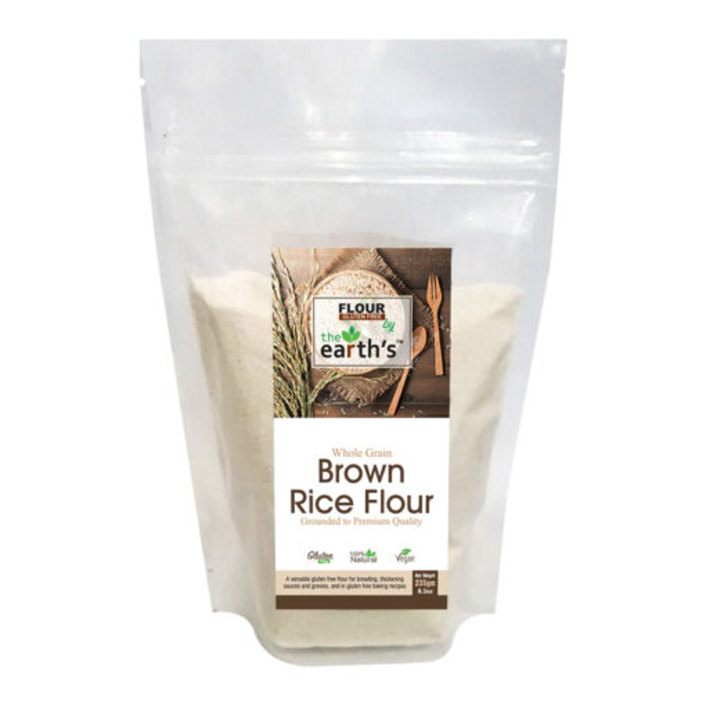 THE EARTHS RICE FLOUR BROWN 235 GM