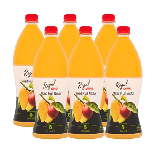 REGAL SIPRUS JUICE MIX FRUIT BOTTLE 1 LTR- CARTON