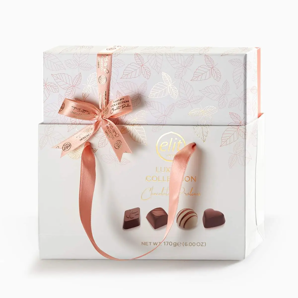 ELIT CHOCOLATE LUXURY COLLECTION PRALINES PEACH 170 GM