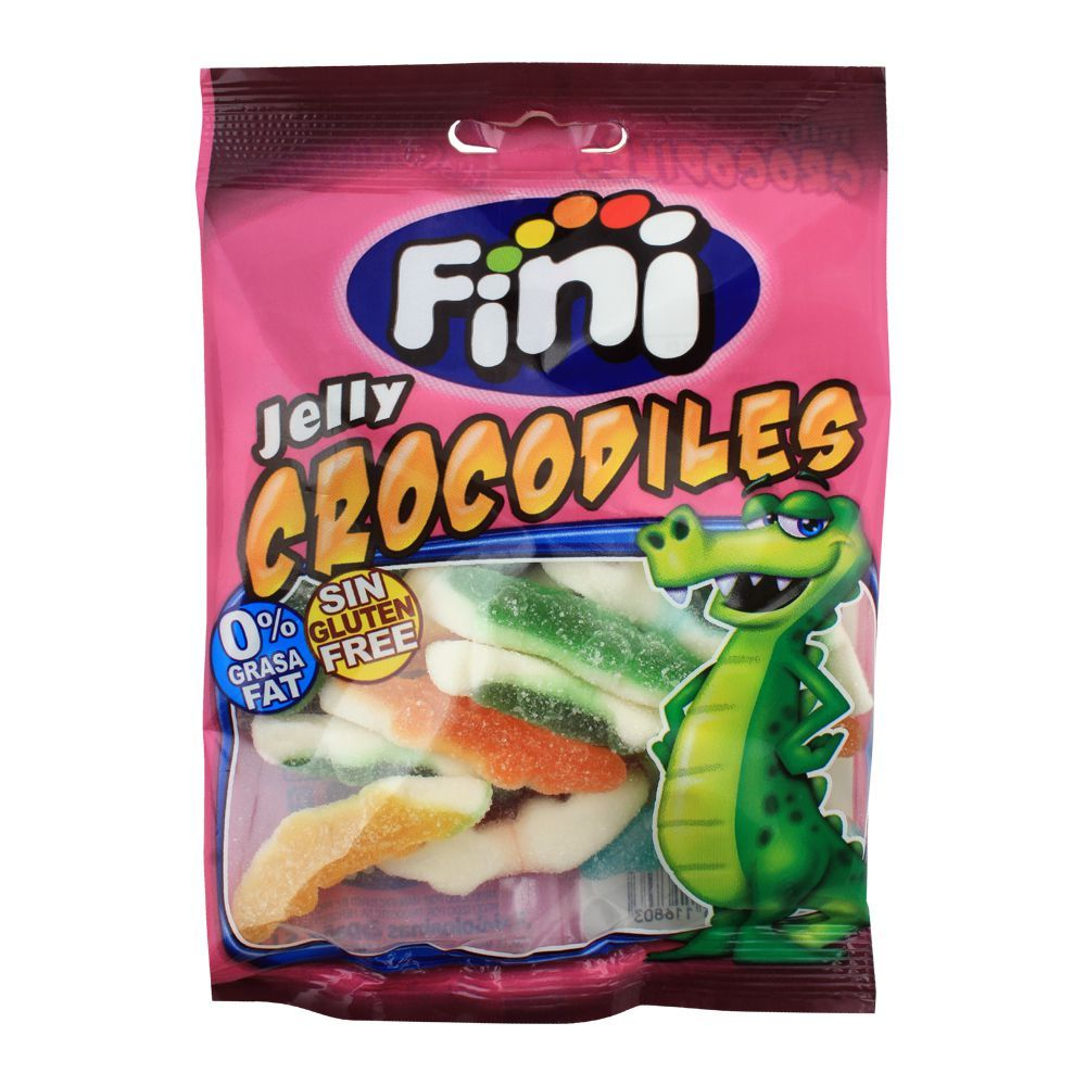 FINI JELLY SUGAR CROCODILES 185 GM