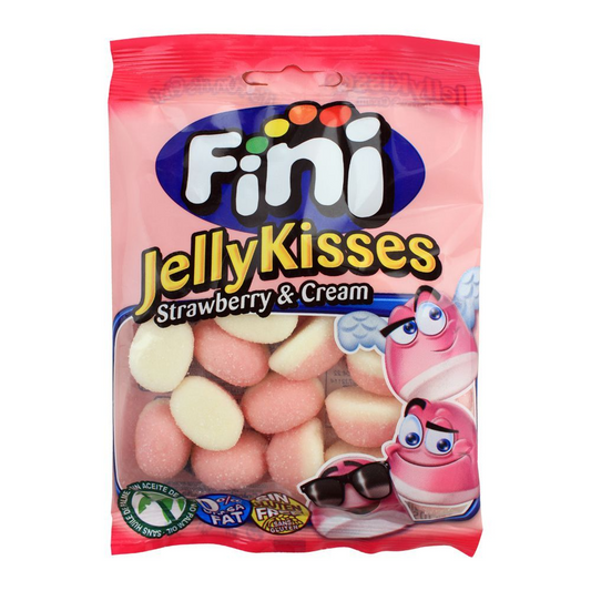 FINI JELLY STRAWBERRY KISSES 185 GM