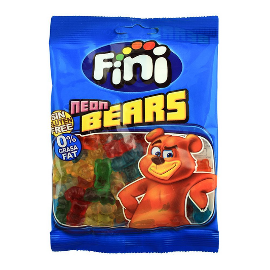 FINI JELLY NEON BEARS 185 GM