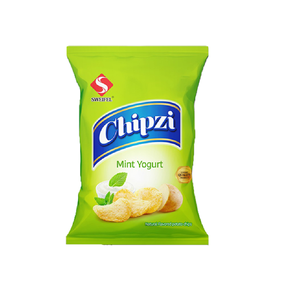 CHIPZI PLAIN CHIPS MINT YOGMURT 29GM