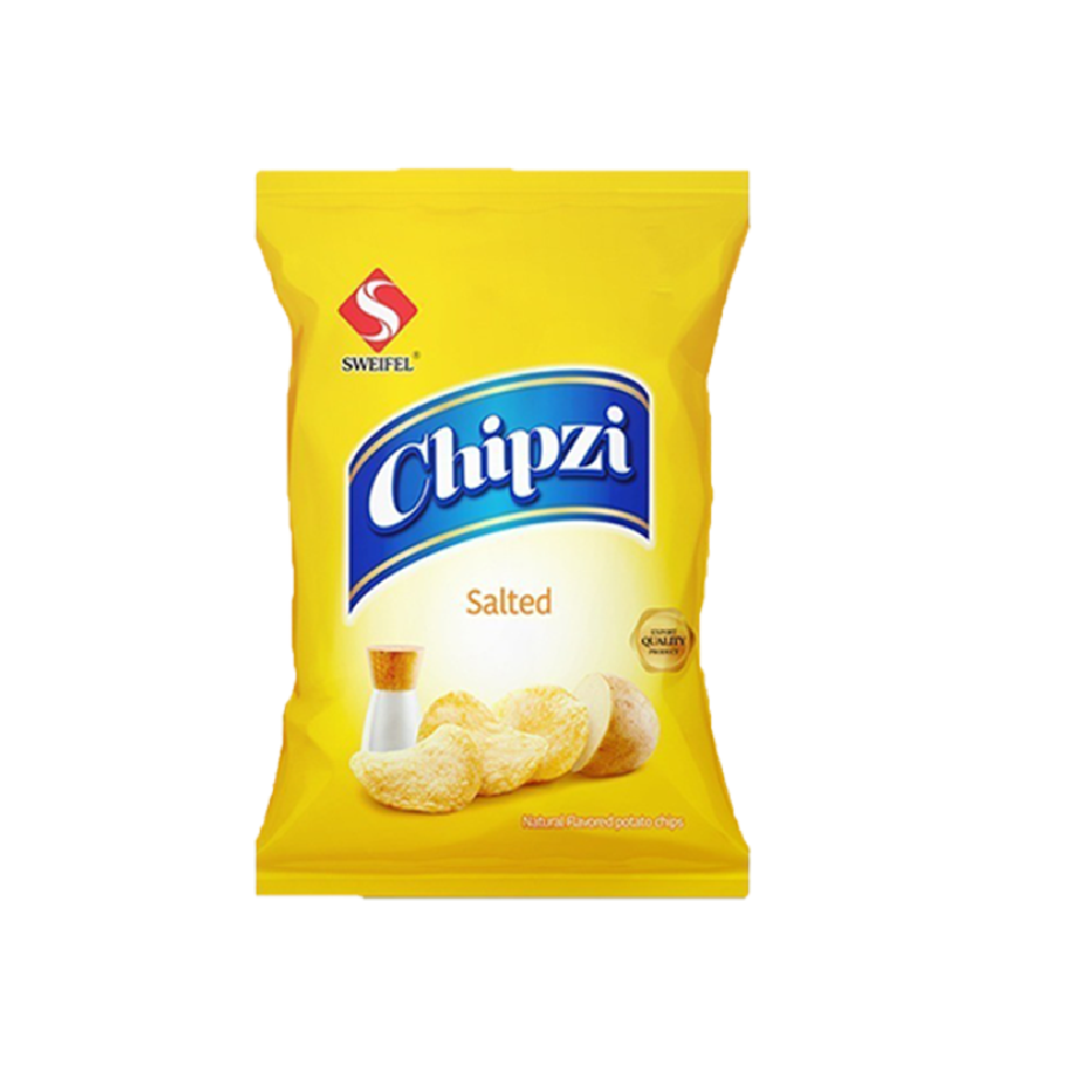 CHIPZI PLAIN CHIPS SALTED 29GM