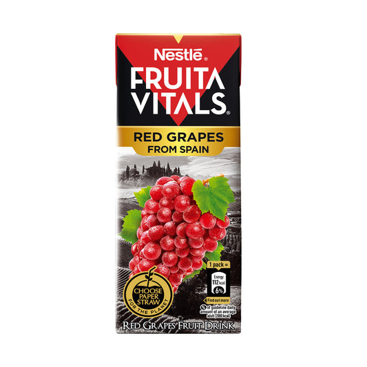 NESTLE JUICE FRUITA VITALS RED GRAPES GOLD RANGE 200 ML