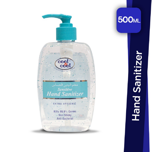 COOL AND COOL HAND SANITIZER SENSITIVE 500 ML