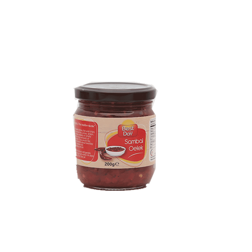 BEST DAY SAUCE SAMBAL OELEK 200 GM